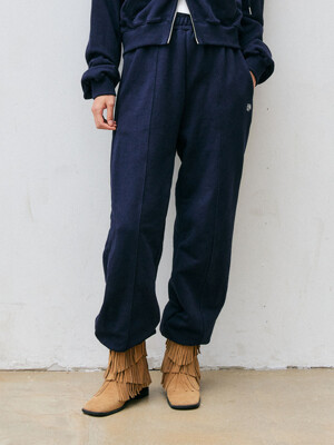 PRIMIUM LOGO 2WAY BANDING PANTS_Navy