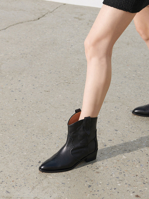 부츠 - 쇼쉬르라팡 (CHAUSSURE LAPIN) - FLAME SHORT BOOTS_2colors