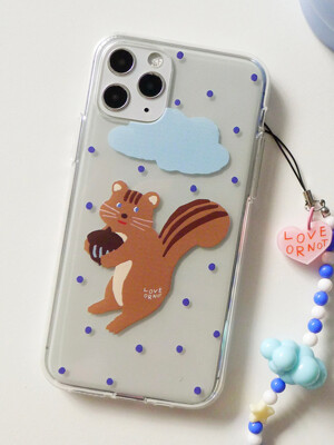 Chubby Cheeks Squirrel Jelly Phonecase
