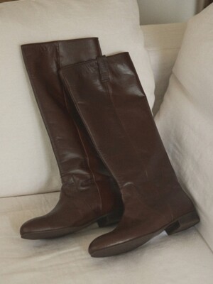 [단독] Flot Leather Boots_2colors