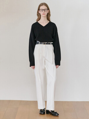 25SN cotton baggy pants [WH]