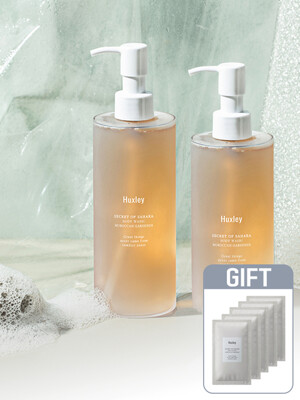 [단독구성]바디 워시 듀오 (300ml x 2EA) +[증정] 바디 로션 모로칸 가드너 샤쉐 5mlx5ea