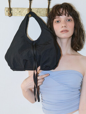 Baby pillow tote bag [Black]