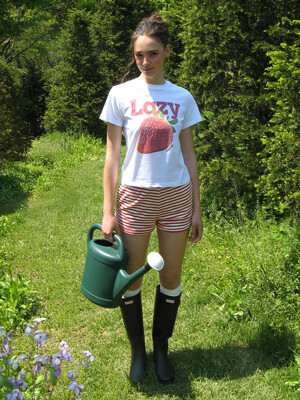 Lazy Terry Stripe Shorts (3color)