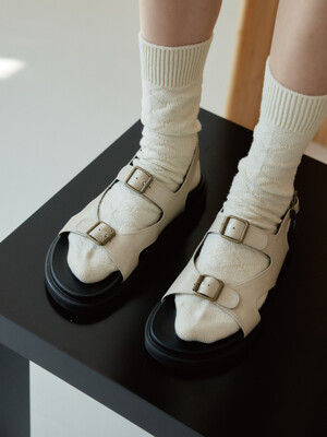 [일부사이즈 당일출고] 2 STRAP MOLD sandal (adult ver, 2colors)