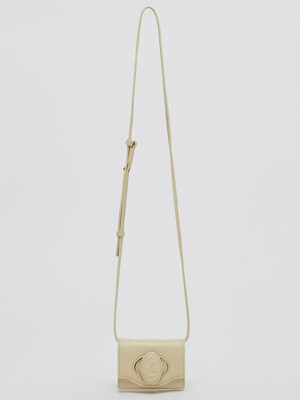 Oval card bag(Butter)