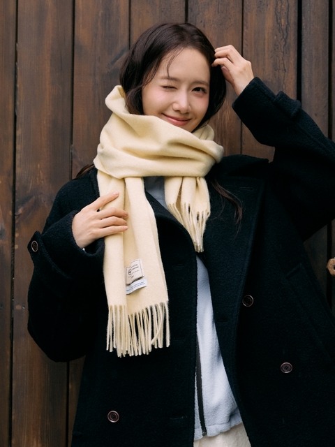 드파운드 [선물포장] cashmere wool blended muffler (13color)
