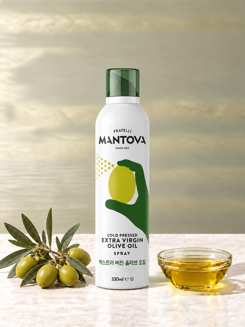 만토바 오리지널 엑스트라 버진 올리브오일 스프레이 330ml