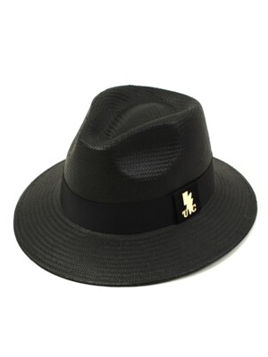 Summer Black Short Fedora 여름페도라