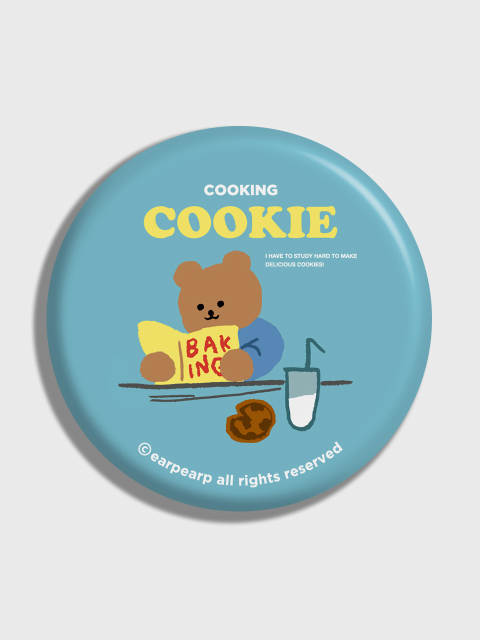기타소품 - 어프어프 (EARP EARP) - cookie bear-sky blue(거울)