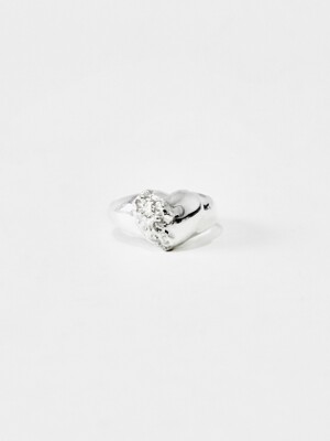 shape of love ring (silver)