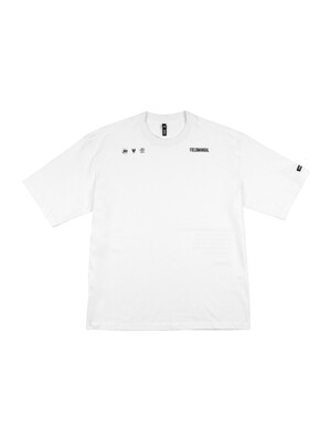 UNIT TEE white