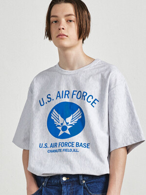 U.S AIR FORCE T-SHIRTS MELANGE 1%
