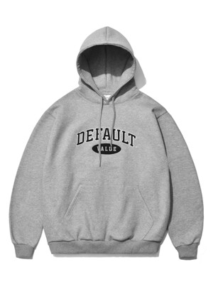 [기모] ARCH LOGO HOODIE GREY