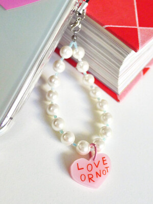 Pink Love-Pearl Sky Beads Strap