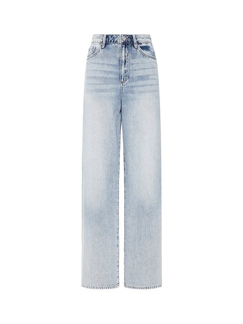 데님 - 아르마니 익스체인지 (ARMANI EXCHANGE) - AX 여성 하이라이즈 릴렉스트 레그 진(A423340508)