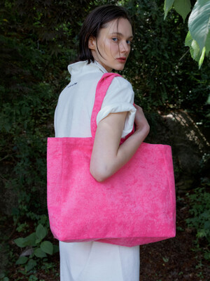 (UNI) Terry Eco Bag_Pink