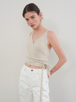 Crop Wrap Bustier Kint NEK5XV810