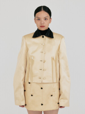 ZEMM Cocoon Volume Jacket - Yellow