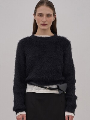 Fur Crewneck Sweater_2Color