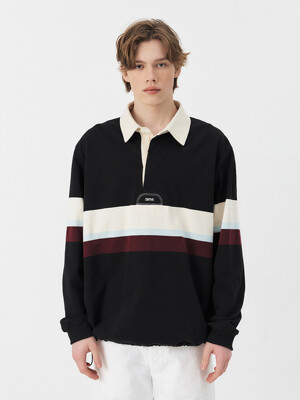 25PS HAGUE RUGBY SWEATSHIRT [MAN-3COLORS]