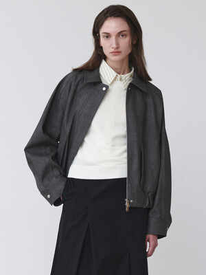 Marvel Faux Leather Blouson Jumper SL5SJ147-13