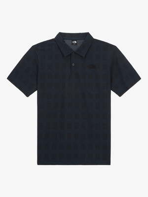 NT7PR16A 남성 필드 반팔 폴로_DARK NAVY
