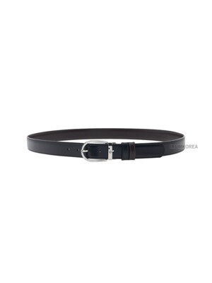 [몽블랑] SS25 남성 리버서블 벨트 128135 BLACK BROWN