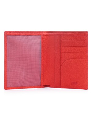 PASSPORT CASE_SCARLET RED