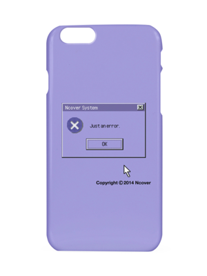 System error case-purple