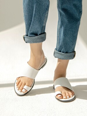 DIAGONAL MULE 2 - WHITE