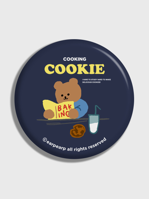 기타소품 - 어프어프 (EARP EARP) - cookie bear-navy(거울)