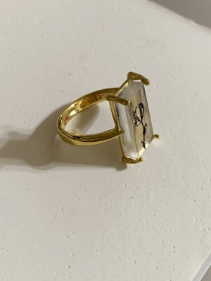 MagnoliaⅡ Ring _Translucent (gold)