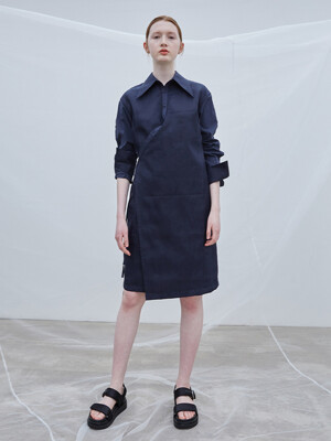 Saige Dress _ Navy