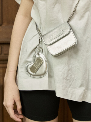 pin wallet bag_silver