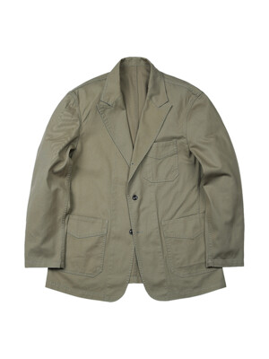 Tura Cotton Washed Jacket (Light Khaki)