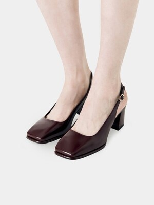 Doli Sling-backs/ wine