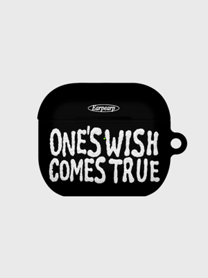 ONES WISH COMES TRUE-BLACK(에어팟3-하드)