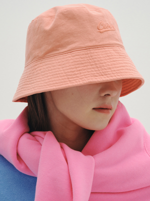 Basic Logo Bucket Hat (Orange)