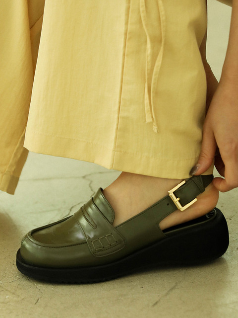 로퍼 - 마리몽듀 (Marie mon dieu) - [단독]hombre back strap platform shoes 6colors