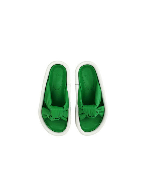 뮬/슬리퍼 - 와이씨에이치 (YCH) - YCH PLATFORM FLIP FLOPS (GREEN)