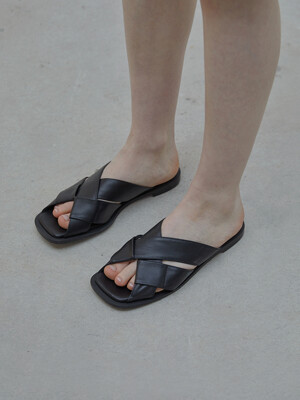 CROSS SANDAL [C3S09 BK]