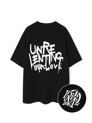 Unrelenting Graffiti Short Sleeve T-shirt T79 Black