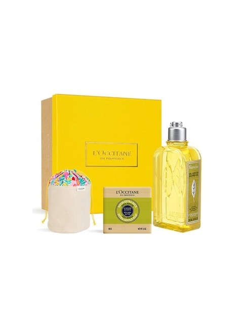 바디케어 - 록시땅 (LOCCITANE) - [기프트] 버베나 샤워 젤 & 솝 세트 (+바스켓 파우치 증정)
