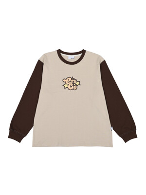 ers star logo graphic sleeve_Brown