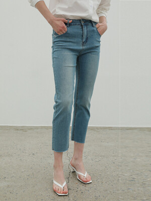 Signature Straight Denim Pants