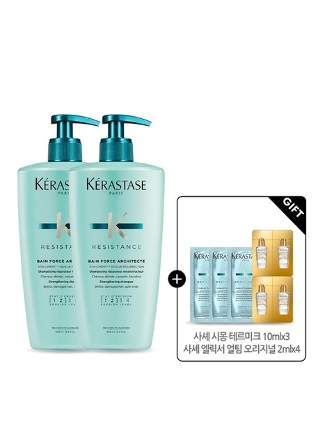 헤어케어 - 케라스타즈 (KERASTASE) - ●(닷)방 포스 아키텍트 샴푸 500ml듀오set