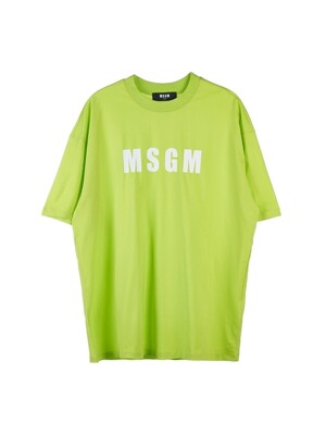[MSGM] 로고 남성 티셔츠 3240MM94 227298 33