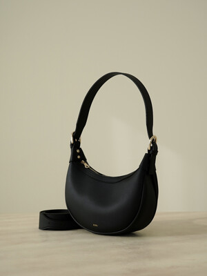 HALF MOON BAG - BLACK