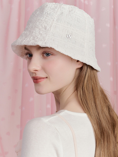 ファッション雑貨・小物その他 ENGBROX classic heart angora bucket hatwhite classic heart angora bucket hat_white - ENGBROX | 60